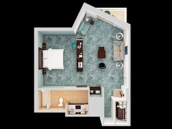 JUNIOR SUITE WITH SOFABED AND BALCONY - 1KNG
