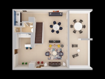 2 BEDROOM BI-LEVEL PREMIUM SUITE- 1KG/2DBL