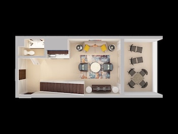 HONEYMOON SUITE- OCEAN AND GARDEN VIEW- 1KNG