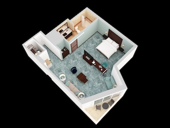 JUNIOR SUITE WITH SOFABED AND BALCONY - 1KNG