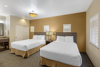 Suite, Multiple Beds, Balcony, Pool View
