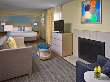Studio Suite, 1 Queen Bed, Fireplace (Tub)