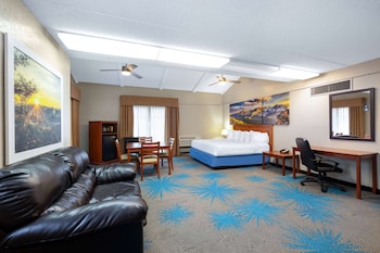 Suite, 1 King Bed, Non Smoking, Microwave