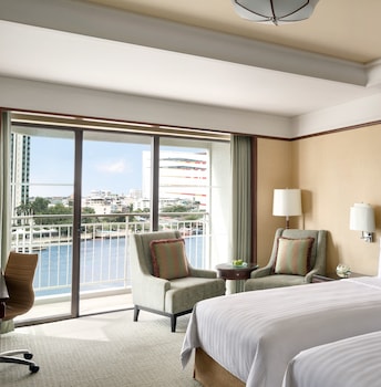 Shangri-La Wing, Deluxe Balcony Room, 2 Twin Beds