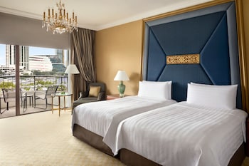 Krungthep River View Room 2 Twin Beds