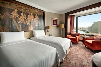 Shangri-La Wing Horizon Club Room, 2 Twin Beds
