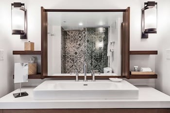 Junior Suite, 1 Queen Bed, Accessible (Mobility & Hearing, Roll-In Shower)