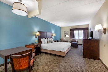 Standard Room, 1 King Bed, Non Smoking, Refrigerator & Microwave