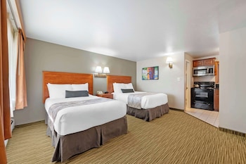 Standard Room, 2 Double Beds, Non Smoking, Kitchenette (Pet Friendly)