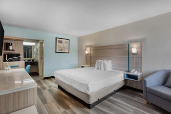 Standard Room, 1 King Bed, Smoking, Refrigerator