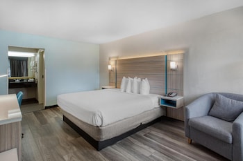 Standard Room, 1 King Bed, Smoking, Jetted Tub