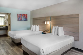 Standard Room, 2 Double Beds, Smoking, Refrigerator