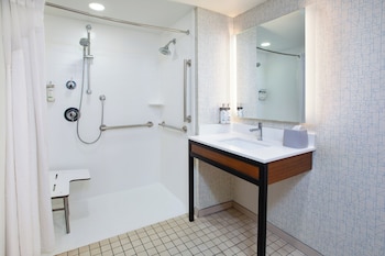 Standard Room, 1 King Bed, Roll-in Shower (Mobility Accessible)
