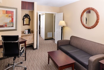 Suite, 1 Queen Bed, Accessible (Communications, Mobil, Roll-In Shower)
