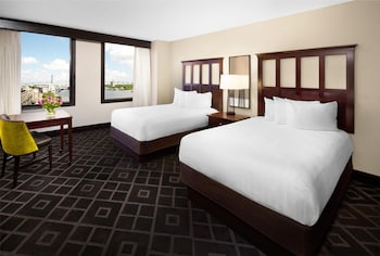Room, 2 Double Beds, River View