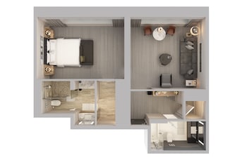 Suite, 1 Bedroom, Tower