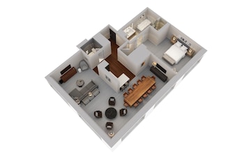 Suite, 1 Bedroom, City View
