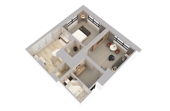 Suite, 1 Bedroom, Tower
