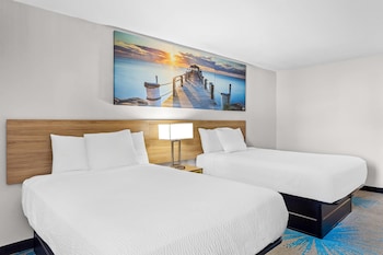 Room, 2 Double Beds, Accessible, Non Smoking (Mobility, Roll-In Shower)
