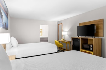 Room, 2 Double Beds, Non Smoking, Refrigerator