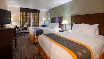 Standard Room, 2 Queen Beds, Non Smoking, Microwave