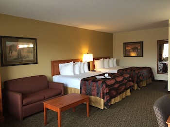 Standard Room, 2 Queen Beds, Non Smoking, Refrigerator & Microwave