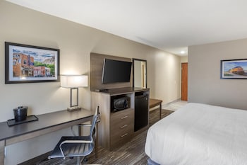 Standard Room, 1 King Bed, Non Smoking, Refrigerator & Microwave