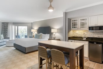 Studio Suite, 1 King Bed, Partial Ocean View
