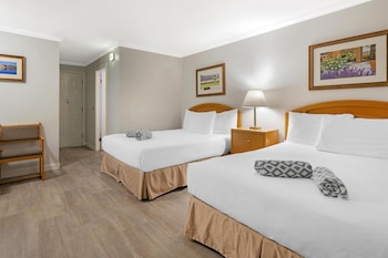 Standard Room, 2 Double Beds, Non Smoking, Refrigerator & Microwave