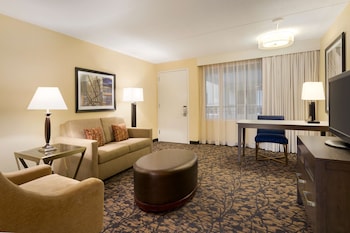Suite, 2 Double Beds, Accessible, Bathtub