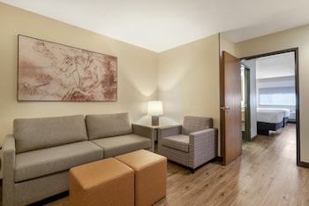 Suite, 2 Queen Beds, Non Smoking, Refrigerator & Microwave