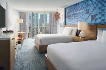Room, 2 Double Beds (Waikiki View)