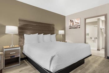Standard Room, 1 King Bed, Accessible, Refrigerator & Microwave
