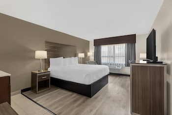 Executive Studio, 1 King Bed, Non Smoking, Refrigerator & Microwave