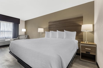 Standard Room, 1 King Bed, Non Smoking, Refrigerator & Microwave
