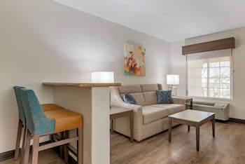 Suite, 1 Queen Bed, Non Smoking, Refrigerator & Microwave (Separate Living Room;with Sofabed)