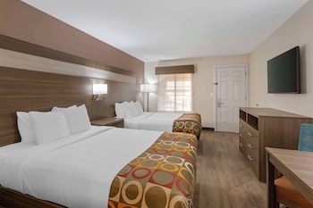 Standard Room, 2 Queen Beds, Non Smoking, Refrigerator & Microwave