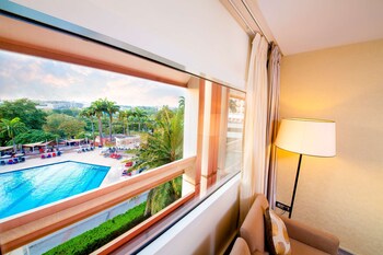 Standard Single Room, 1 King Bed, Pool View