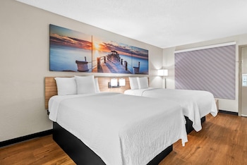 Double Room, 2 Double Beds, Smoking
