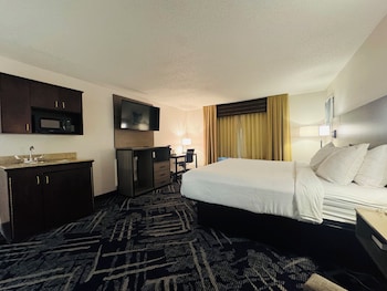 Standard Room, 1 King Bed, Accessible, Refrigerator & Microwave