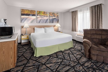 Suite, 1 King Bed, Refrigerator & Microwave