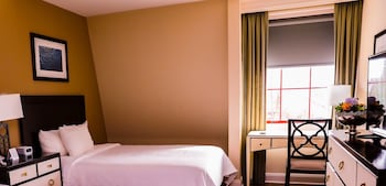 Premier Double Room, 2 Double Beds, Accessible, Refrigerator & Microwave
