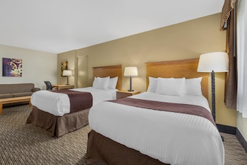 Standard Room, 2 Queen Beds, Non Smoking, Kitchenette