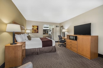 Standard Room, 1 King Bed, Non Smoking, Refrigerator & Microwave