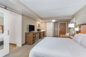 Studio, 1 King Bed, Accessible (Mobility & Hearing, Roll-In Shower)