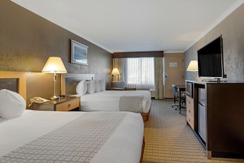 Standard Room, 2 Queen Beds, Non Smoking, Refrigerator & Microwave