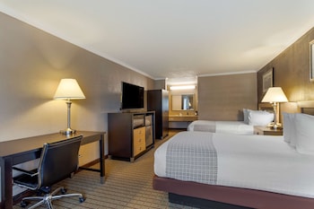 Standard Room, 2 Queen Beds, Non Smoking, Refrigerator & Microwave