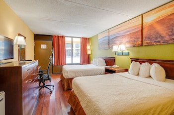 Double Room, 2 Double Beds, Non Smoking