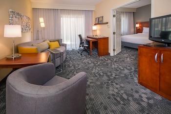 Suite, 1 King Bed with Sofa bed, Accessible, Bathtub