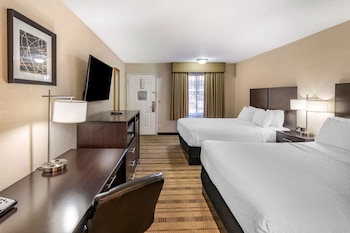 Standard Room, 2 Queen Beds, Non Smoking, Refrigerator & Microwave
